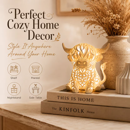 🔥HOT SALE🔥Highland Cow Tea Light Holder