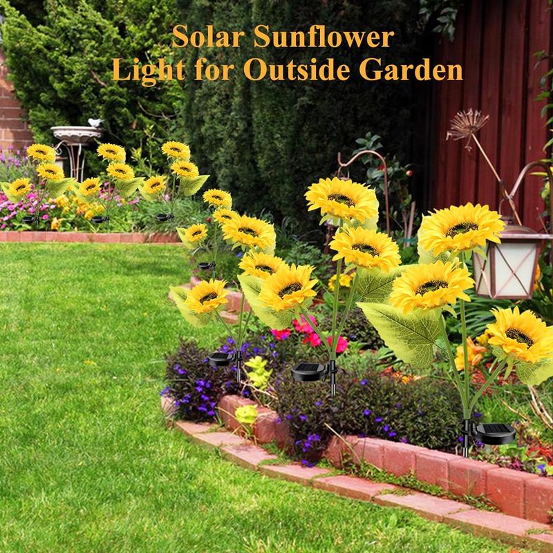 🔥Last Day 70% OFF🌞Solar LED Sunflower Garden Lights