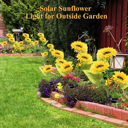 🔥Last Day 70% OFF🌞Solar LED Sunflower Garden Lights