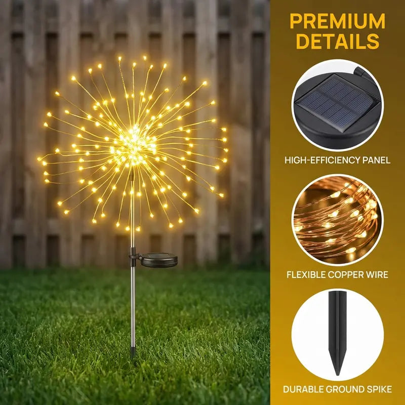 Turn Your Backyard Into A Dazzling Firework Night Show — Zero Electricity, Zero Hassle