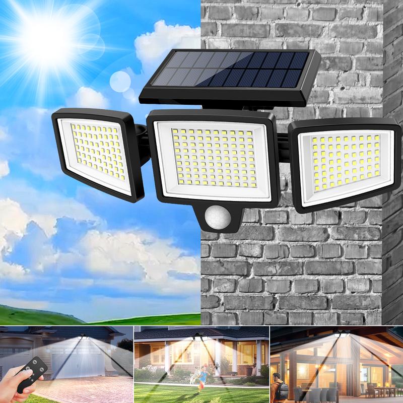 🔥🔥SALE 49% OFF!!-Tuffenough Solar Outdoor Lights 2500LM 210LED Security Lights