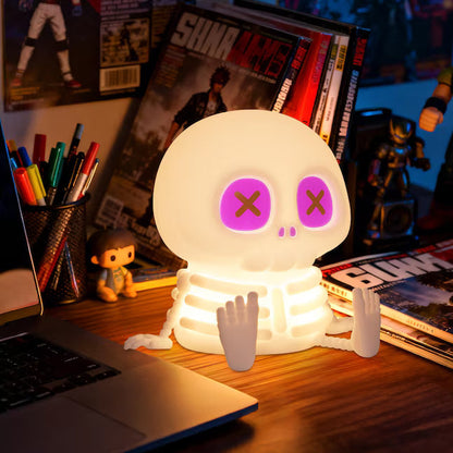 🔥 Last Day 49% OFF👻Halloween Skull Night Light 🎃🦇