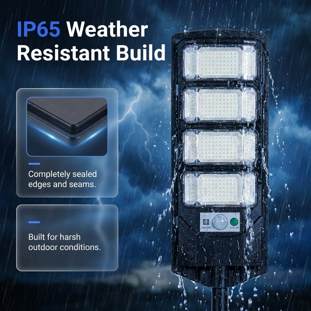 🌞 Solar Powered Backyard Flood Light - 400W 192 LED ⚡ with Motion Sensor & IP65 Waterproof 🛡️