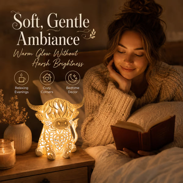 🔥HOT SALE🔥Highland Cow Tea Light Holder