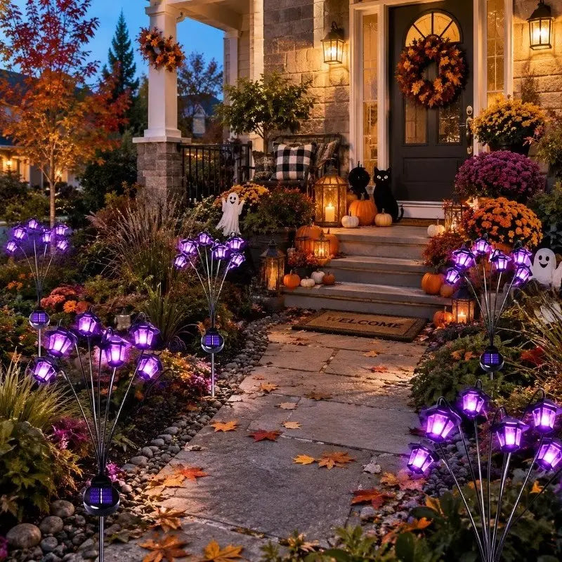 🎃 Spooky Solar Garden Lantern Lights The Ultimate Halloween Pathway & Yard Decor