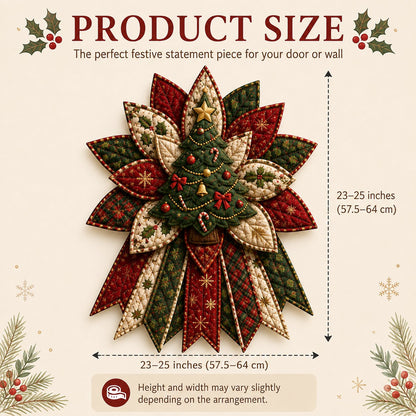 Oversized Christmas Quilted Door Hanger Sewing Kit | 7 Festive Designs | Beginner-Friendly DIY