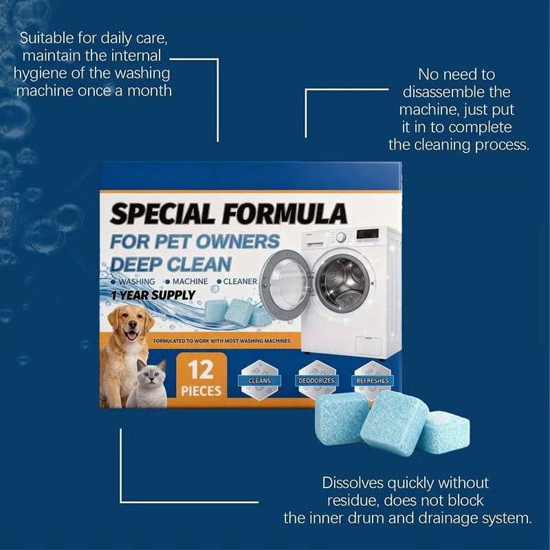 🔥Last Day 70% OFF 🔥Washing Machine Cleaning Tablets