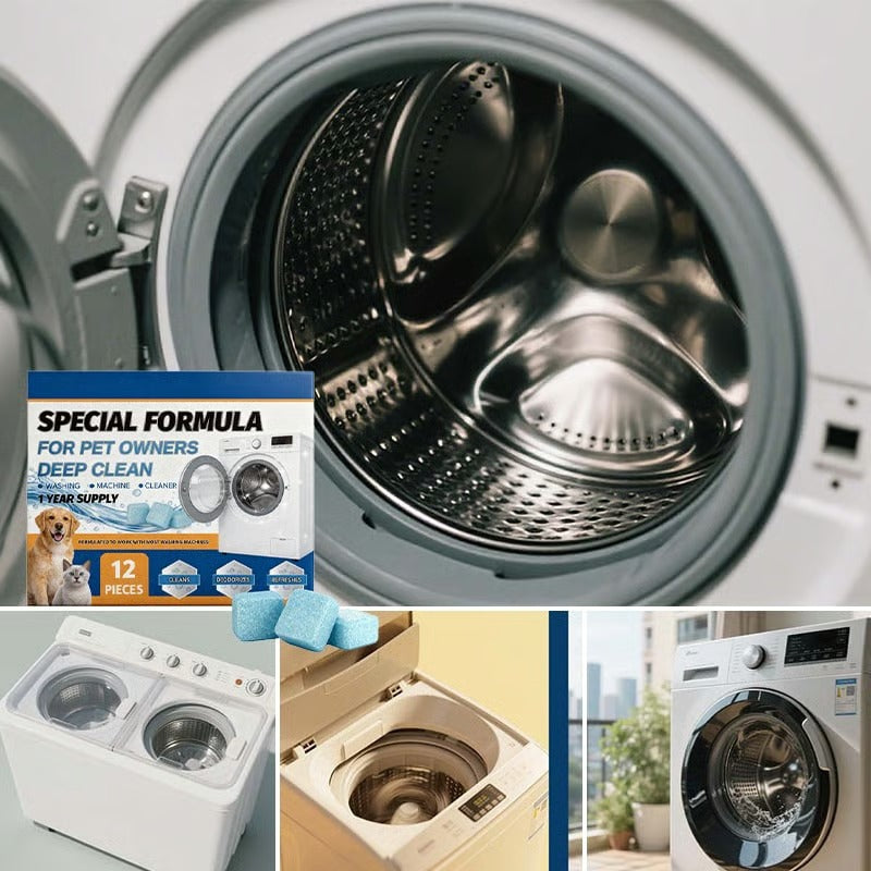 🔥Last Day 70% OFF 🔥Washing Machine Cleaning Tablets