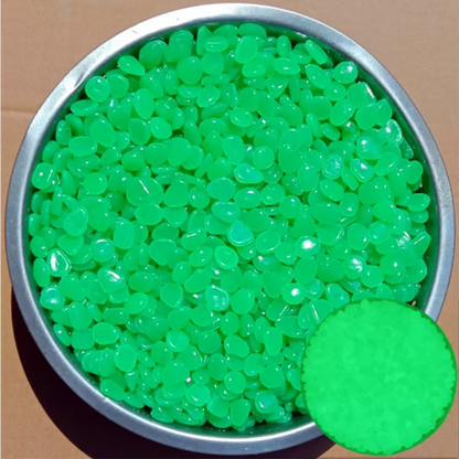 🌈Colorful Glow-in-the-Dark Garden Stones🔥