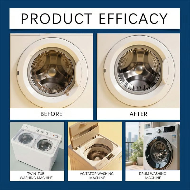 🔥Last Day 70% OFF 🔥Washing Machine Cleaning Tablets