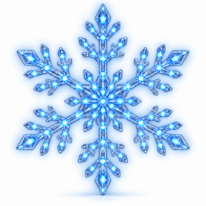 🎄 Christmas Sale 50% OFF ❄️ LED Snowflake Wall Light Set – Festive Christmas Winter Deco