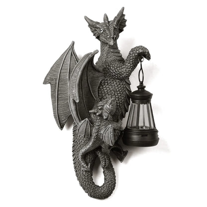 Eco-Friendly Solar Dragon Tree Statue