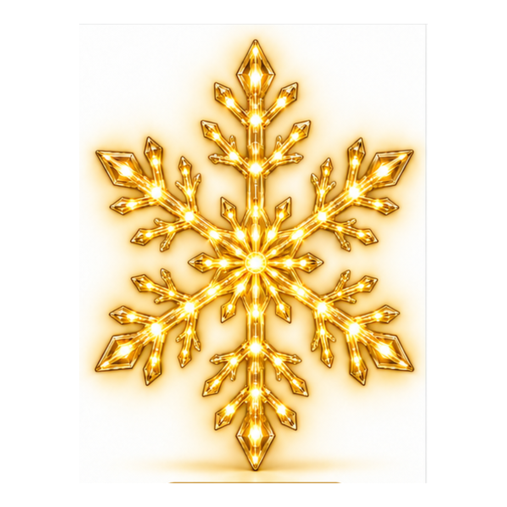🎄 Christmas Sale 50% OFF ❄️ LED Snowflake Wall Light Set – Festive Christmas Winter Deco