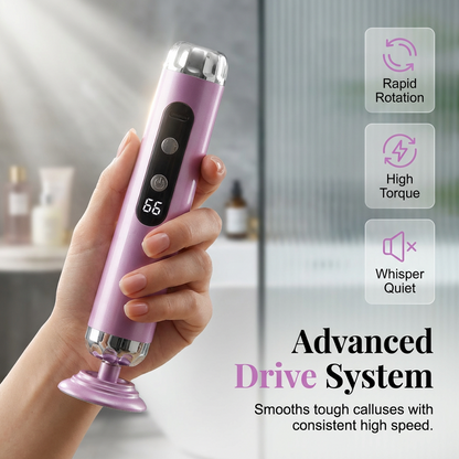 Electric multi-function foot sander with 5 speed settings