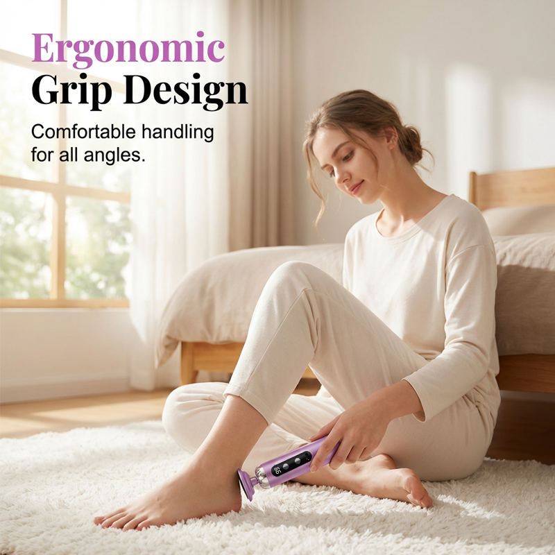 Electric multi-function foot sander with 5 speed settings